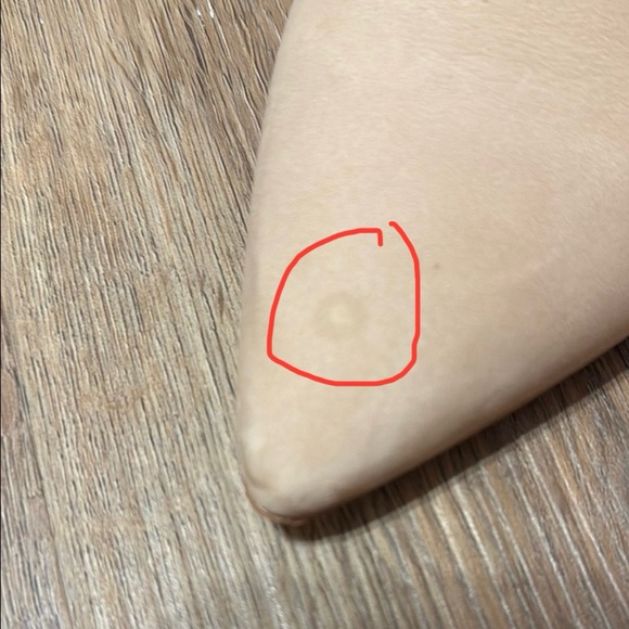 Antonio Melani Nude Ankle Strap Block Heel Pumps 9M - Picture 10 of 12